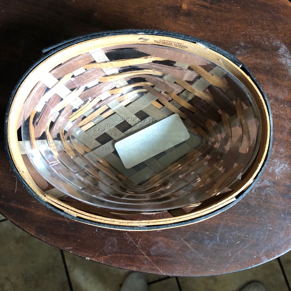 Longaberger 2009 Small Oval Bowl Basket